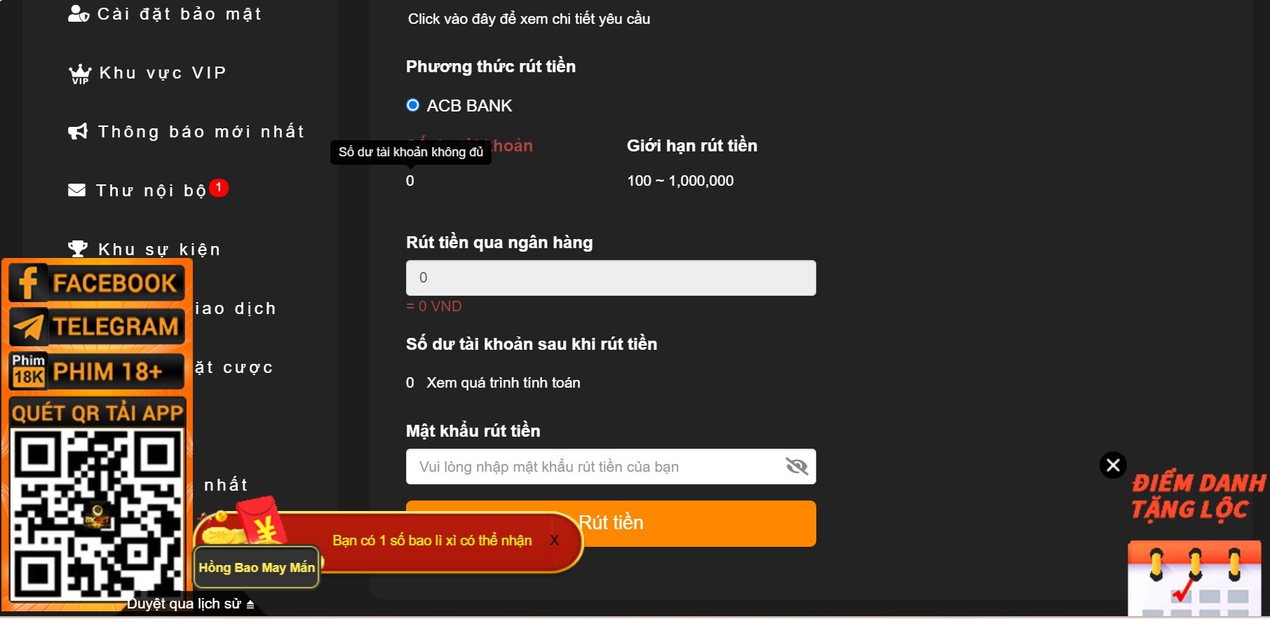 Hướng dẫn chi tiết các bước rút tiền tại 8kbet 